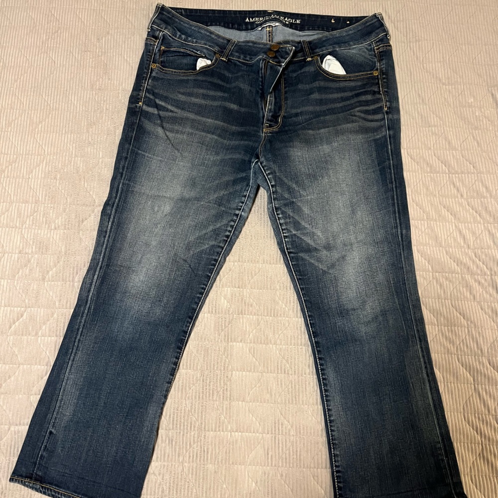 American Eagle Artist Crop Jeans